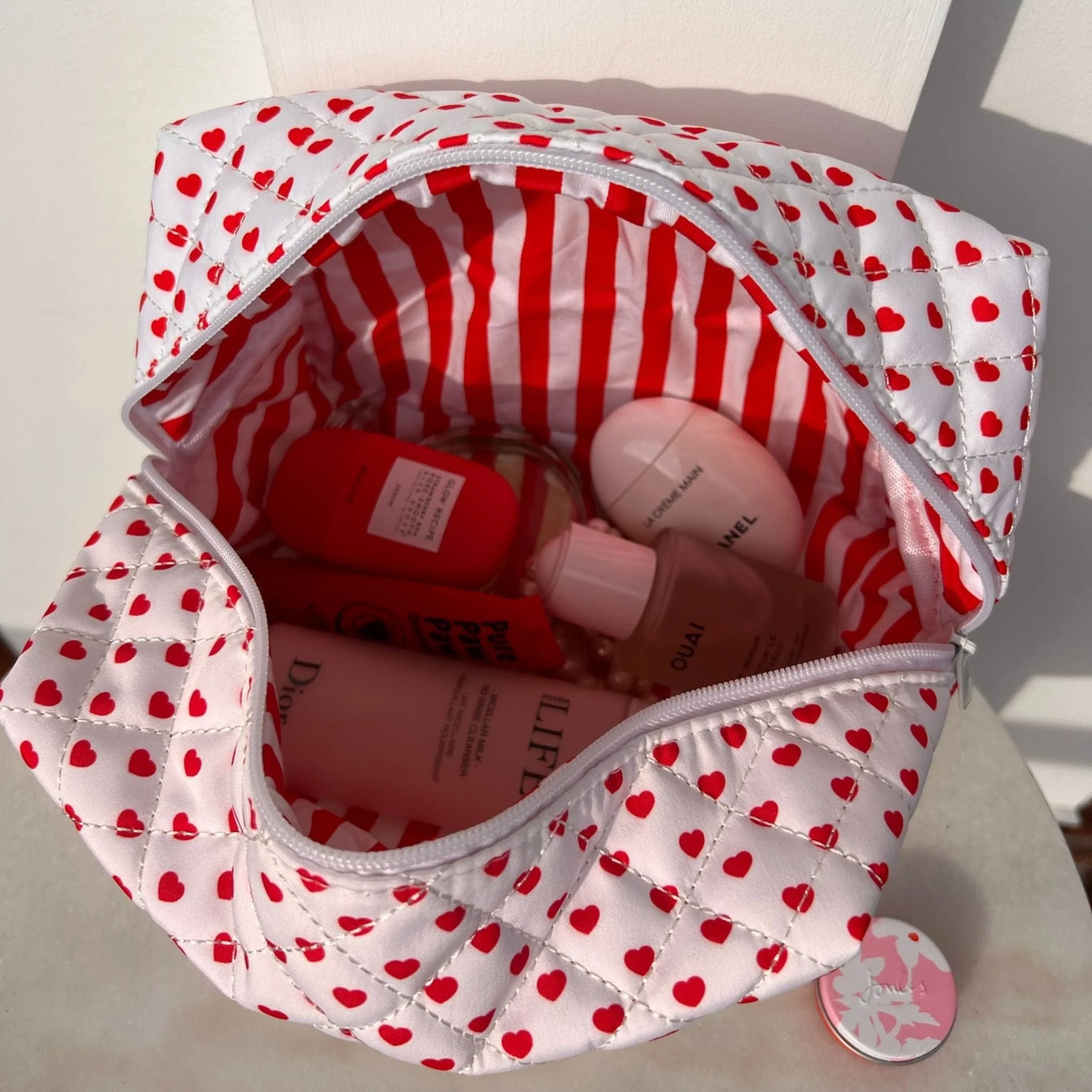 Valentine Large Makeup Bag - Image 4